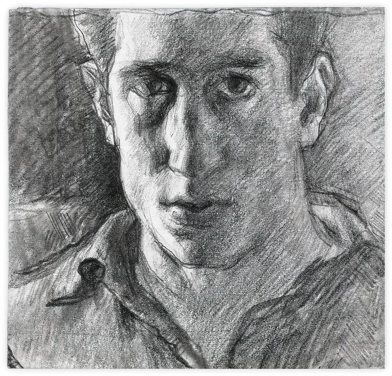 Catalogue raisonné, Vladimir Yankilevsky, Self-portrait, 1955