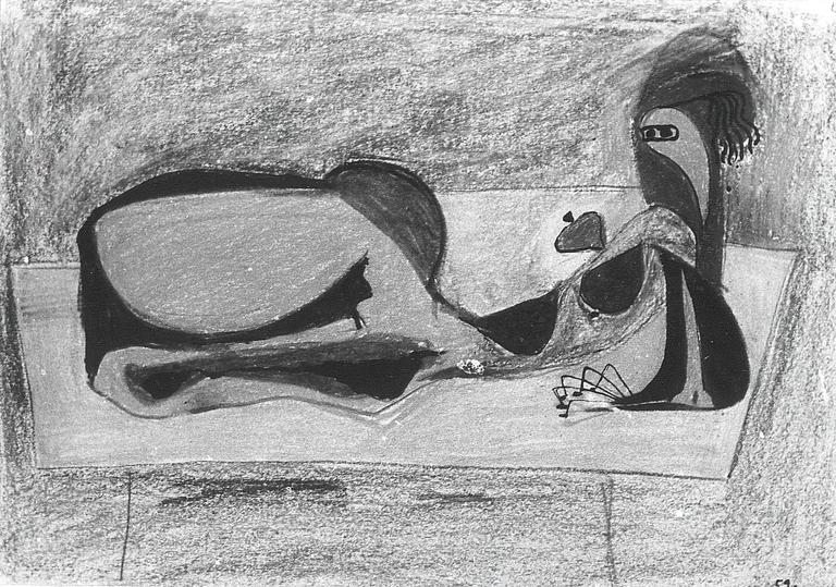 Catalogue raisonné, Vladimir Yankilevsky, Model, 1959