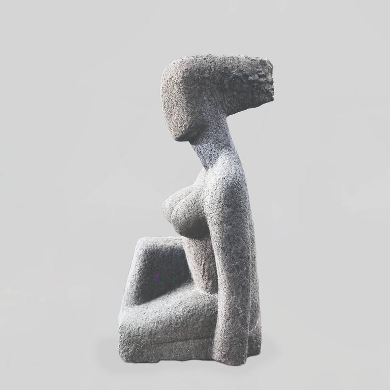 Achiam, Femme assise - 1982