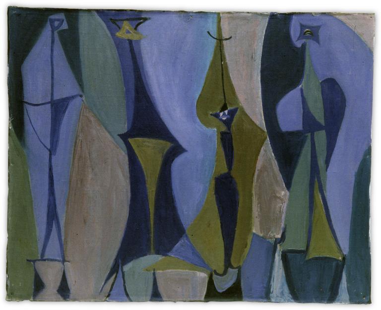 Catalogue raisonné, Vladimir Yankilevsky, Still Life with Bottles, 1960
