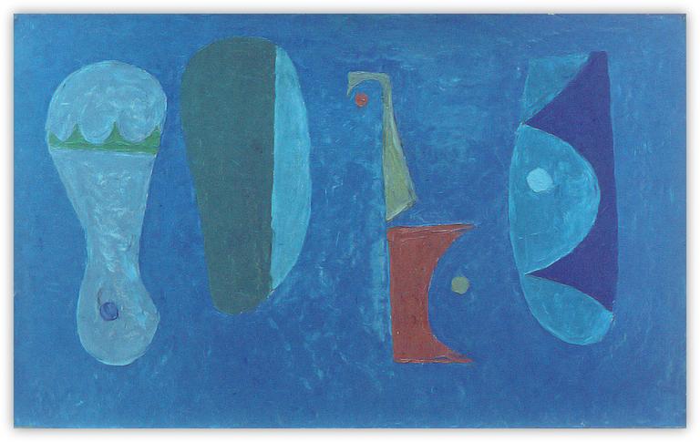 Catalogue raisonné, Vladimir Yankilevsky, Still Life with Bottles, 1960