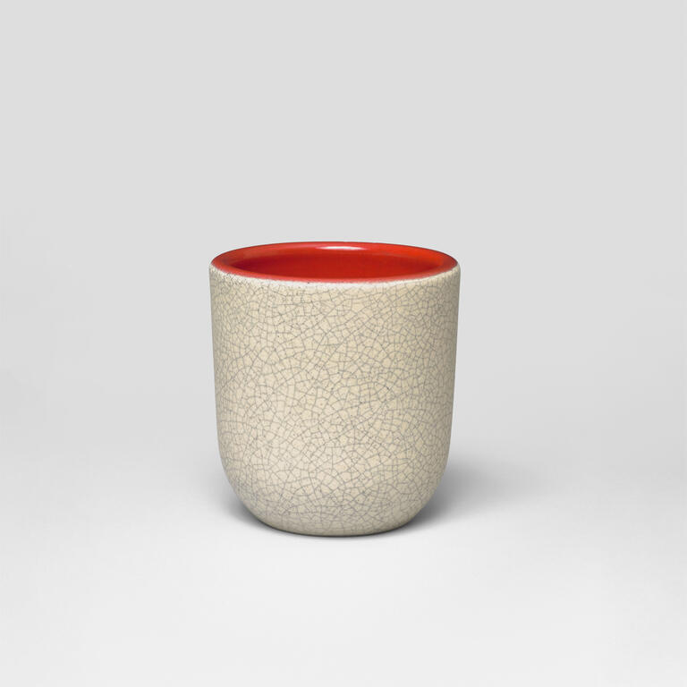 Catalogue raisonné, Pol Chambost, Vase (ivoire rouge). Modèle 2127 — 1959