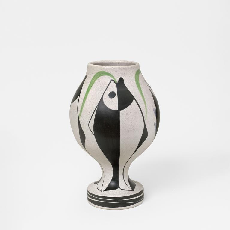 Catalogue raisonné, Pol Chambost, Vase aux poissons. Modèle 873 — 1956