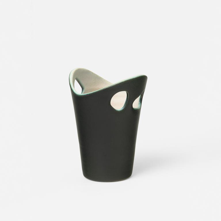 Catalogue raisonné, Pol Chambost, CHAMBOST_VASE_881A_PM_NOIR_BLANC