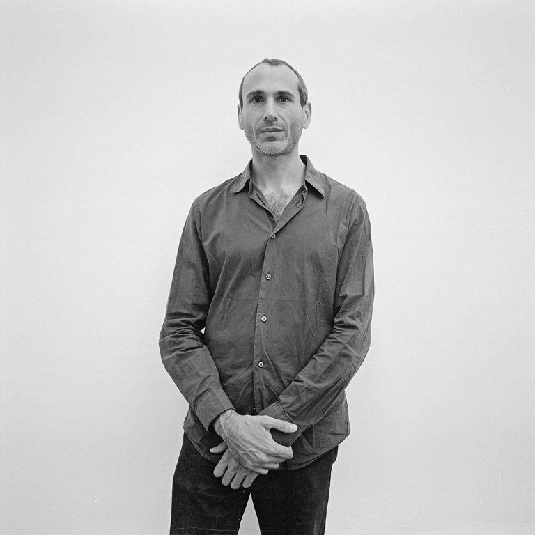 Philipp Hugues Bonan photographe, portrait de Claude Closky