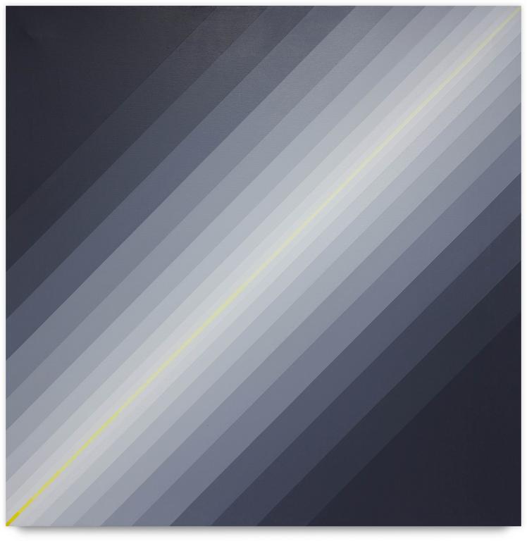 Horacio Garcia Rossi - Couleur gris lumière - 1983-1984 