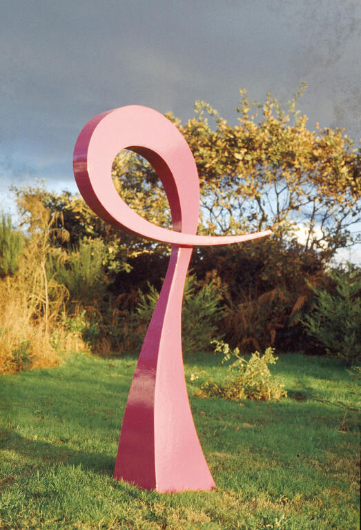 Catalogue raisonné, Jean-Paul Thaéron, Courbe, framboise - 1990