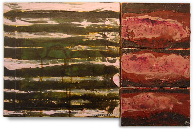 Catalogue raisonné, Patrick Baillet, ASSEMBLAGE PERSIENNE N2 - 2008