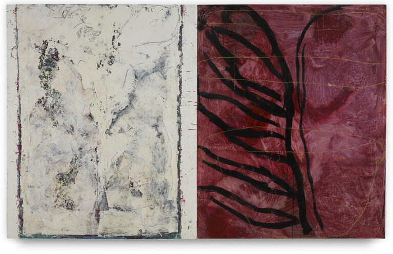 Catalogue raisonné, Patrick Baillet, Nervure, dyptique - 2004