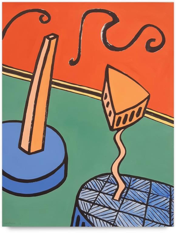 Catalogue raisonné, Jean-Paul Thaéron, Peinture gouache (01) - 1985