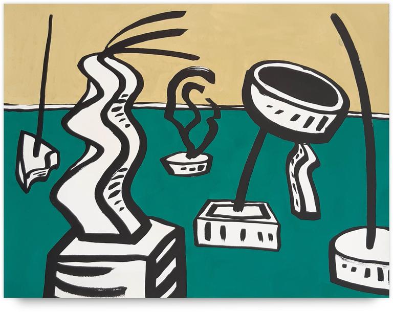 Catalogue raisonné, Jean-Paul Thaéron, Peinture gouache (02) - 1985
