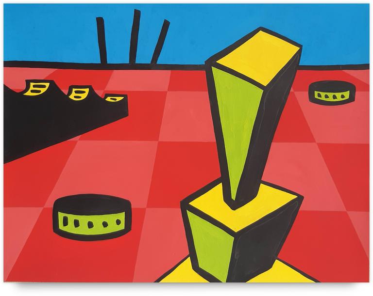 Catalogue raisonné, Jean-Paul Thaéron, Peinture gouache (05) - 1985