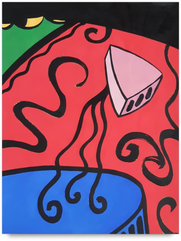 Catalogue raisonné, Jean-Paul Thaéron, Peinture gouache (10) - 1985