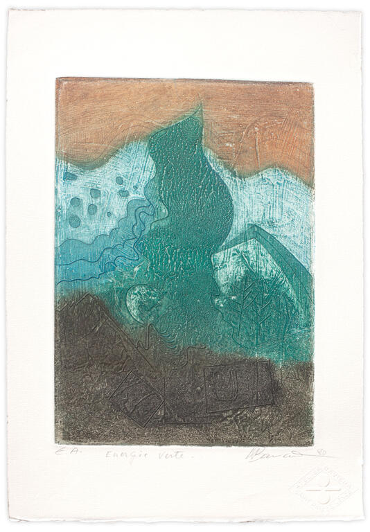 Catalogue raisonné, Henri Baviera, ENERGIE VERTE — 1980