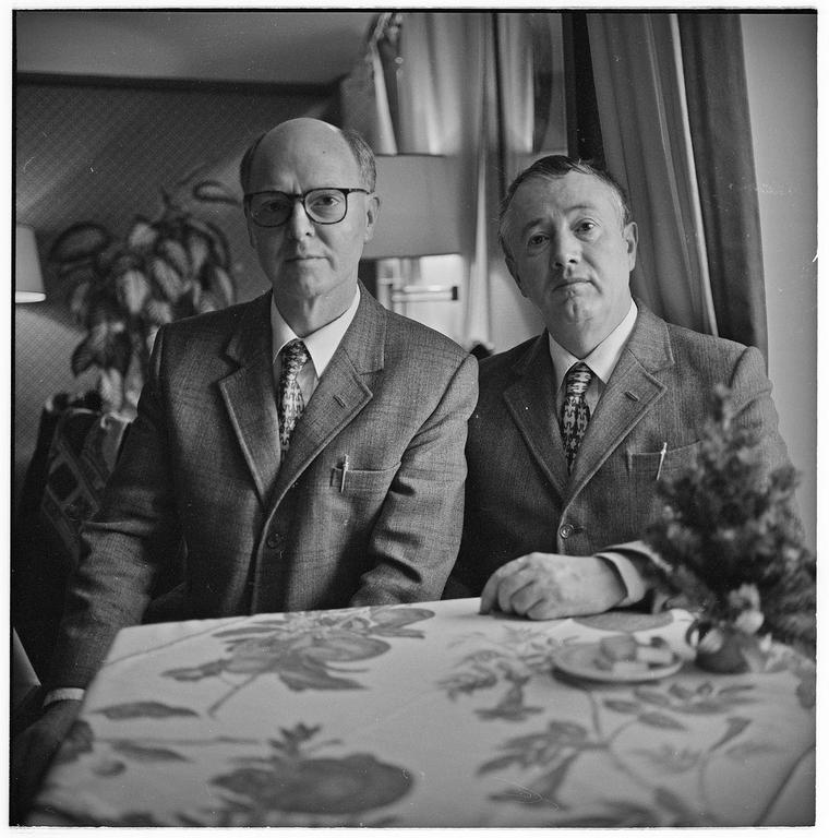 Philipp Hugues Bonan photographe, portrait de Gilbert & George