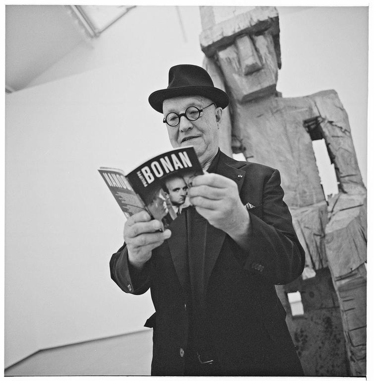 Catalogue raisonné, Philipp Hugues Bonan photographe, portrait de Gorge Baselitz 1