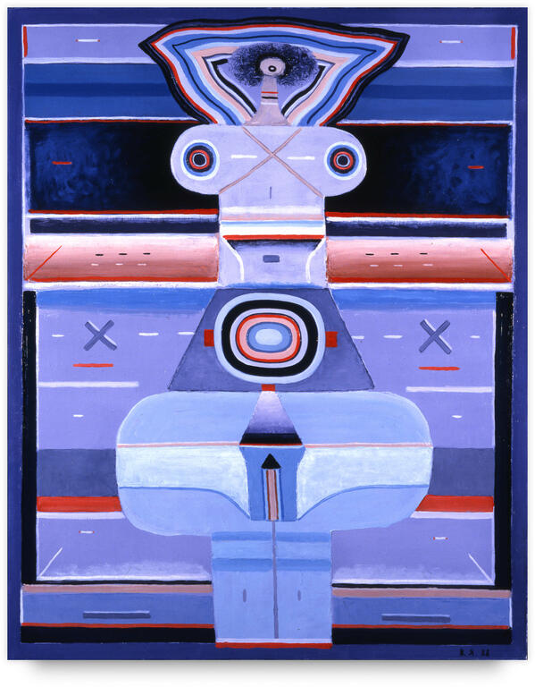 Catalogue raisonné, Vladimir Yankilevsky, Woman by the Sea, 1986