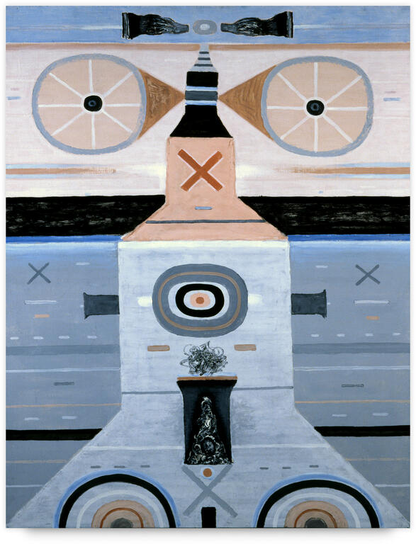 Catalogue raisonné, Vladimir Yankilevsky, Woman by the Sea, 1987