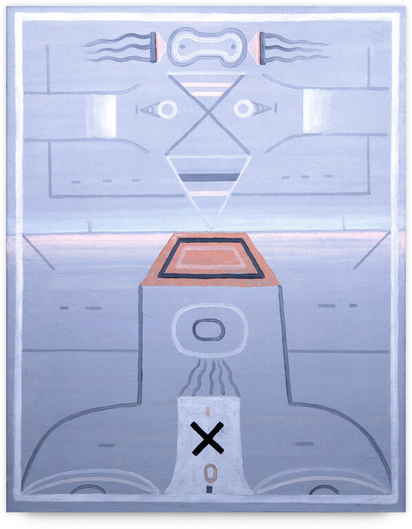 Catalogue raisonné, Vladimir Yankilevsky, Woman by the Sea, 1987