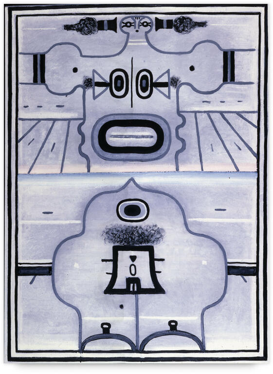 Catalogue raisonné, Vladimir Yankilevsky, Woman by the Sea, 1987