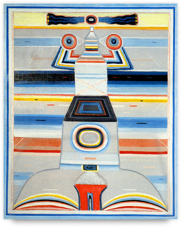 Catalogue raisonné, Vladimir Yankilevsky, Woman by the Sea, 1988