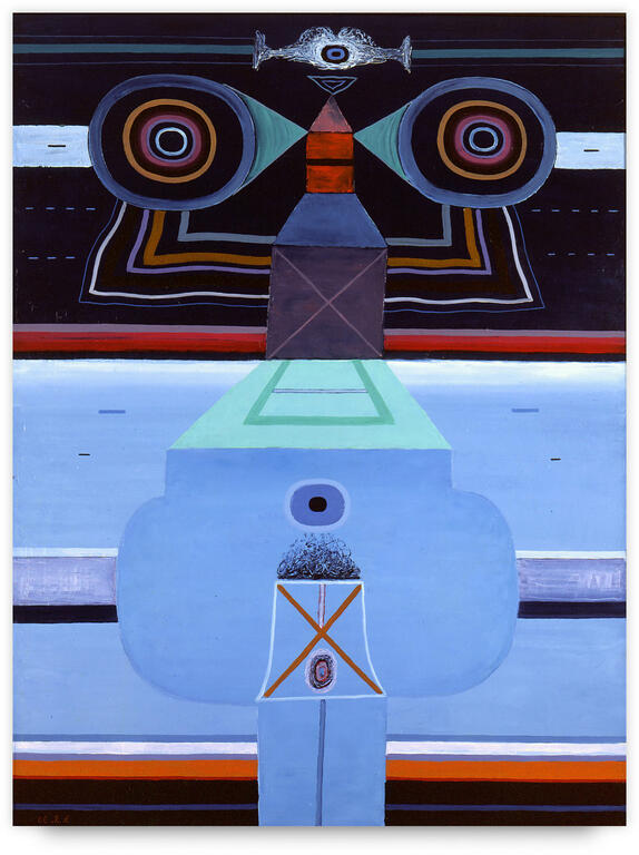 Catalogue raisonné, Vladimir Yankilevsky, Woman by the Sea, 1990
