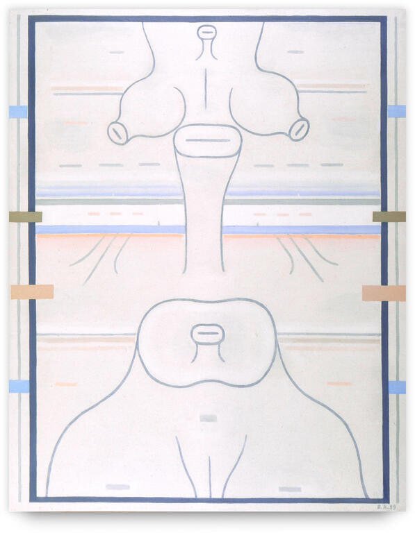 Catalogue raisonné, Vladimir Yankilevsky, Woman by the Sea, 1999
