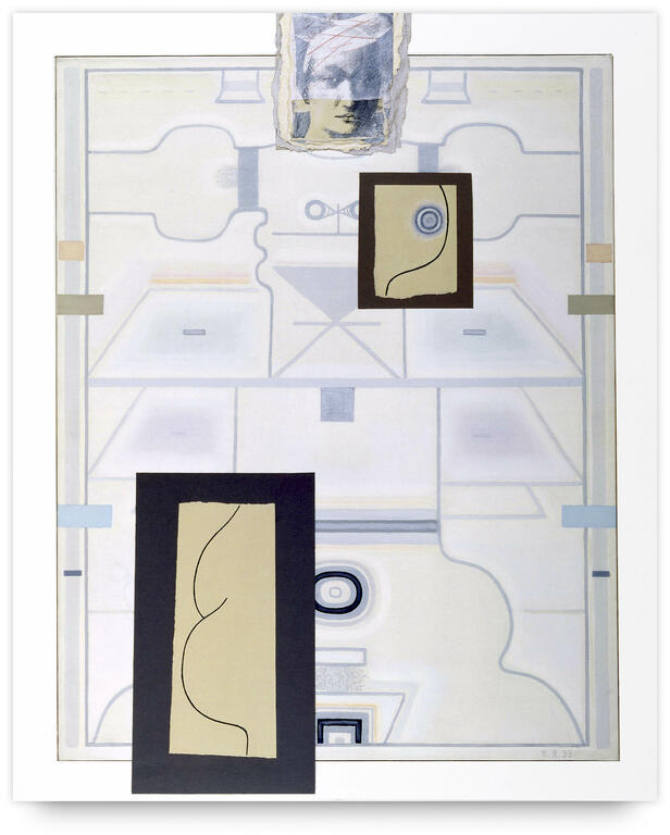 Catalogue raisonné, Vladimir Yankilevsky, Woman by the Sea. Dedicated to Piero della Francesca. III, 1999