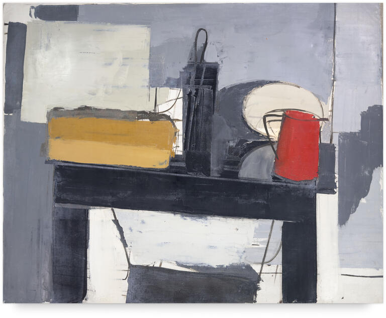Catalogue raisonné, Michel Mousseau, Cheminée noire, circa 1965