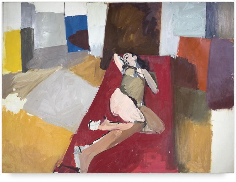 Catalogue raisonné, Michel Mousseau, Nu rouge, circa 1965