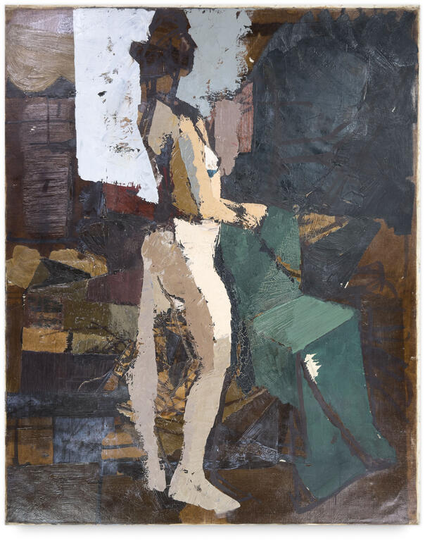 Catalogue raisonné, Michel Mousseau, Nu vert, circa 1962