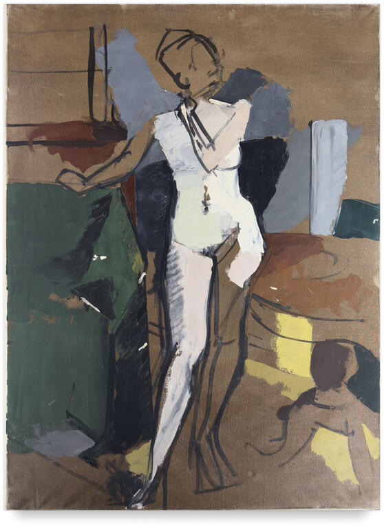 Catalogue raisonné, Michel Mousseau, Nu trois, circa 1962