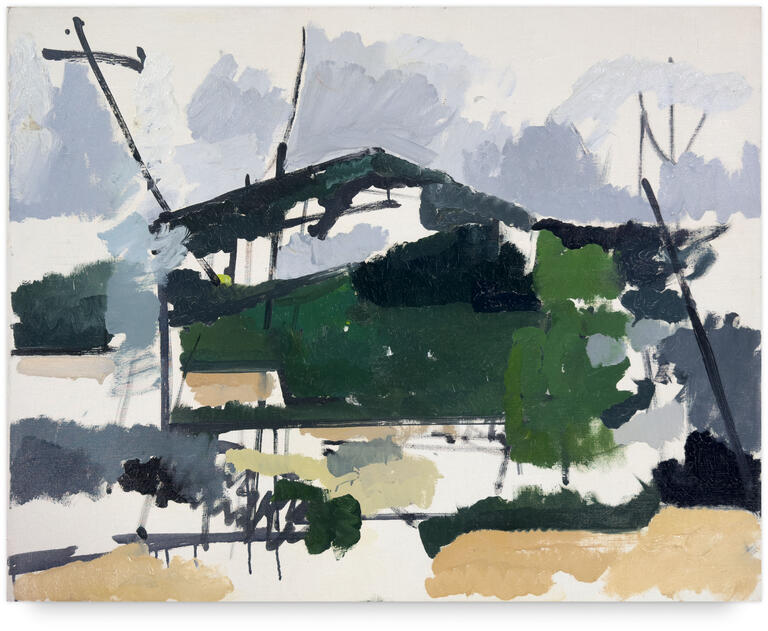 Catalogue raisonné, Michel Mousseau, La Sainte Baume, circa 1960