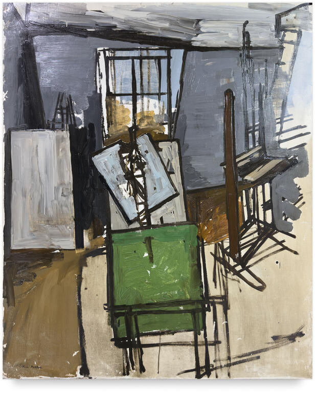 Catalogue raisonné, Michel Mousseau, Chevalet, circa 1965