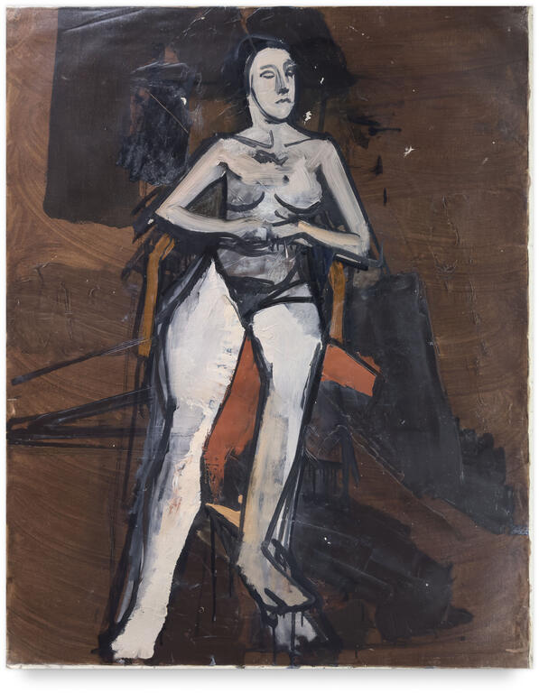 Catalogue raisonné, Michel Mousseau, Nu blanc, circa 1962
