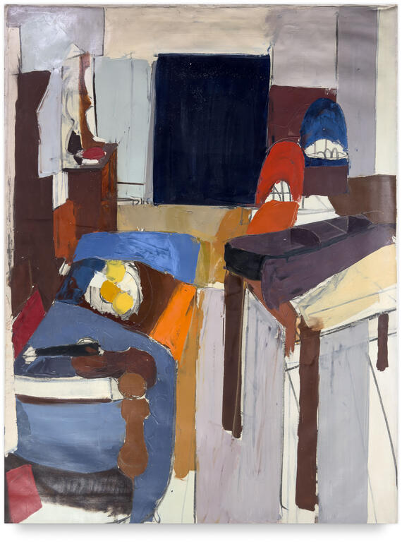Catalogue raisonné, Michel Mousseau, Fruits et violon, circa 1962 - 1970