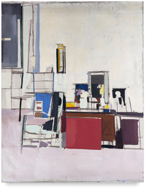 Catalogue raisonné, Michel Mousseau, Mur blanc, circa 1986