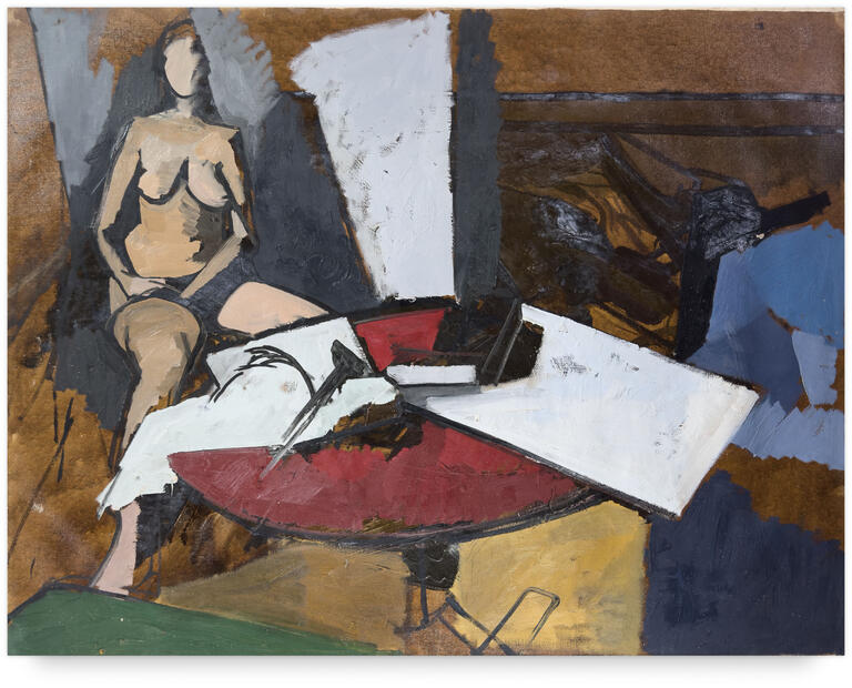 Catalogue raisonné, Michel Mousseau, Nu rouge, circa 1962-1970