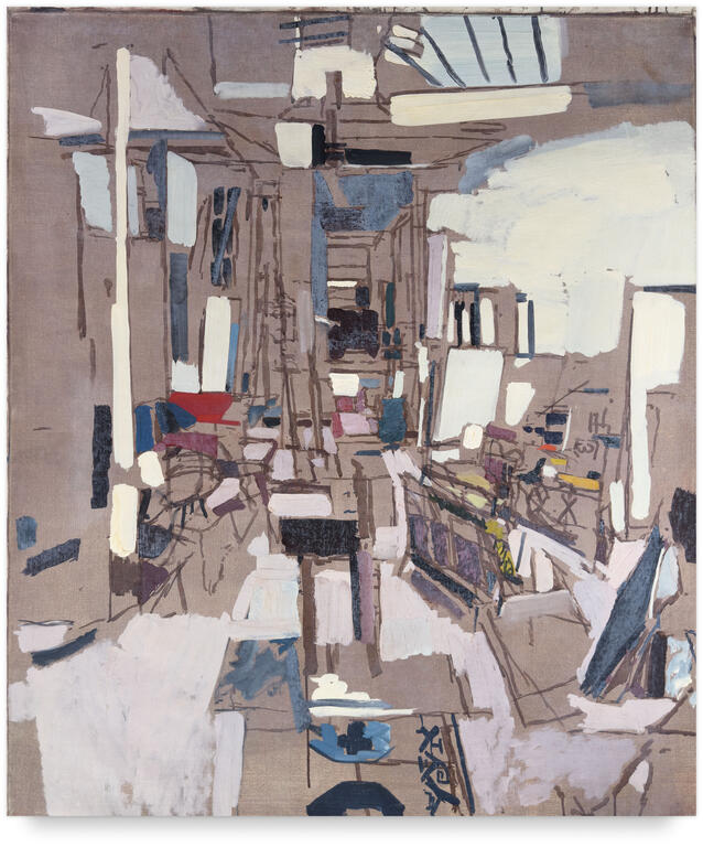 Catalogue raisonné, Michel Mousseau, Atelier, circa 1980