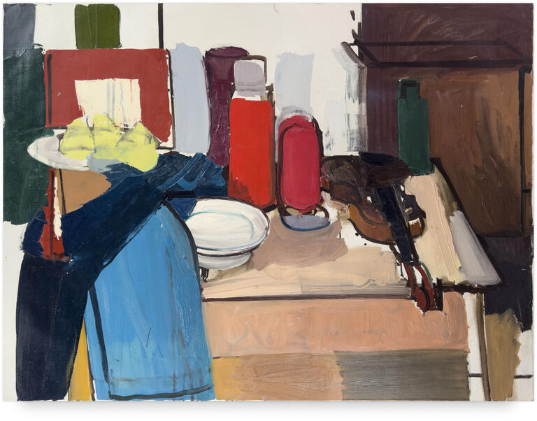 Catalogue raisonné, Michel Mousseau, Violon et pigment, circa 1963