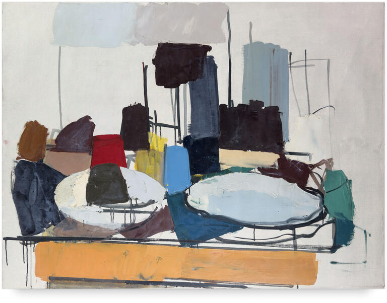 Catalogue raisonné, Michel Mousseau, Mat blanc, circa 1963