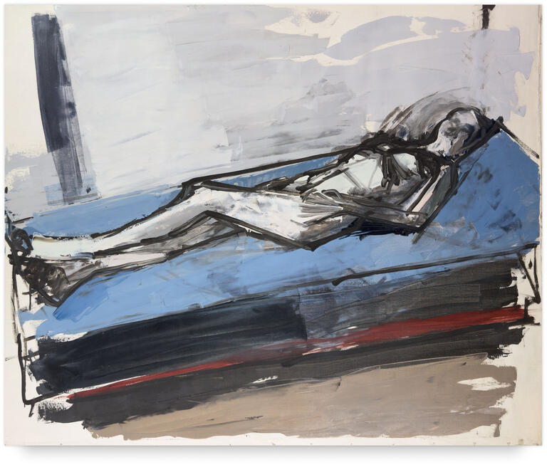 Catalogue raisonné, Michel Mousseau, Nu bleu, circa 1965