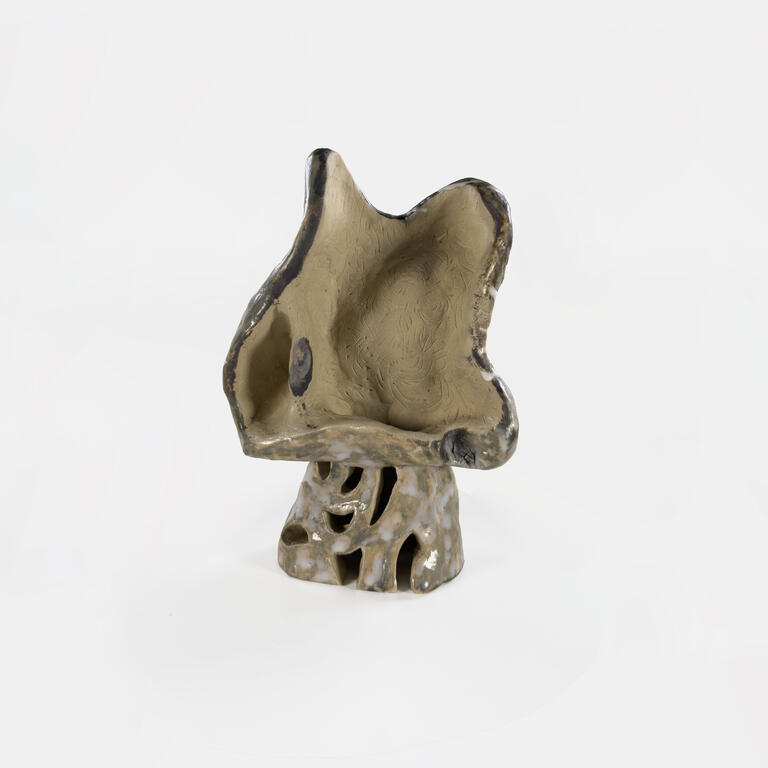 Catalogue raisonné, Daniel Boursin, bumpy stoneware— 2019