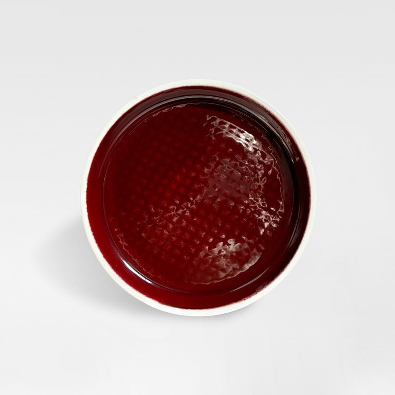 Catalogue raisonné, Pol Chambost, Plat sur talon (pourpre blanc) — circa 1936