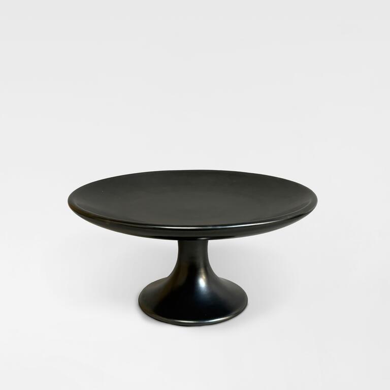 Catalogue raisonné, Pol Chambost, Coupe présentoir sur pied (noir). Modèle 1243 — 1961