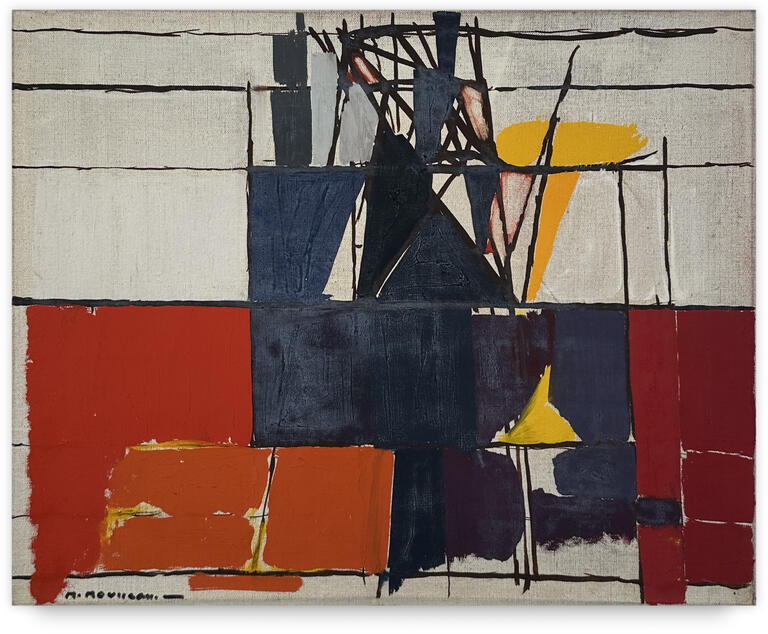 Catalogue raisonné, Michel Mousseau, Echappée, circa 1985