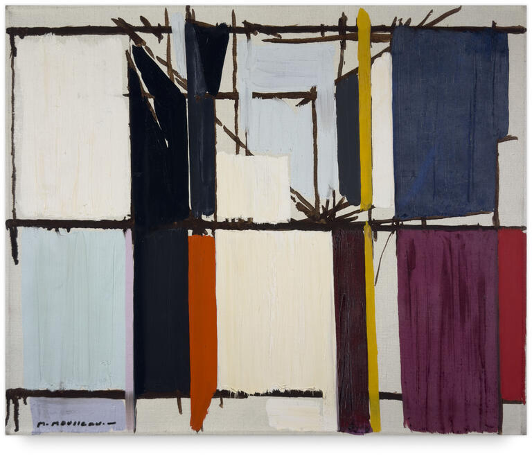 Catalogue raisonné, Michel Mousseau, Carré blanc, circa 1989