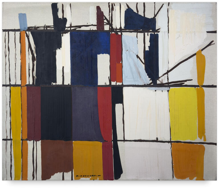 Catalogue raisonné, Michel Mousseau, Carré blanc, circa 1990