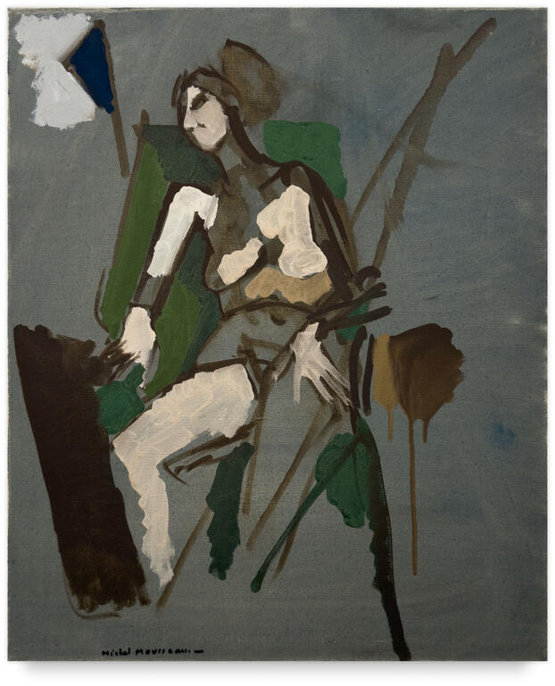 Catalogue raisonné, Michel Mousseau, Nu vert, circa 1960