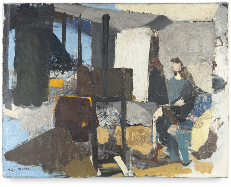 Catalogue raisonné, Michel Mousseau, Une femme, circa 1960